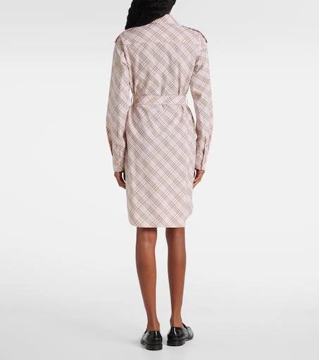 Burberry Burberry Check cotton shirt dress 3
