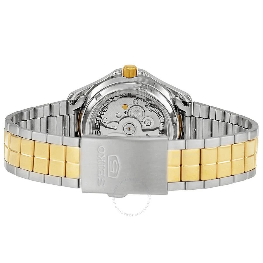 Seiko 5 Automatic Silver Dial Two-tone Men's Watch SNKK94 3