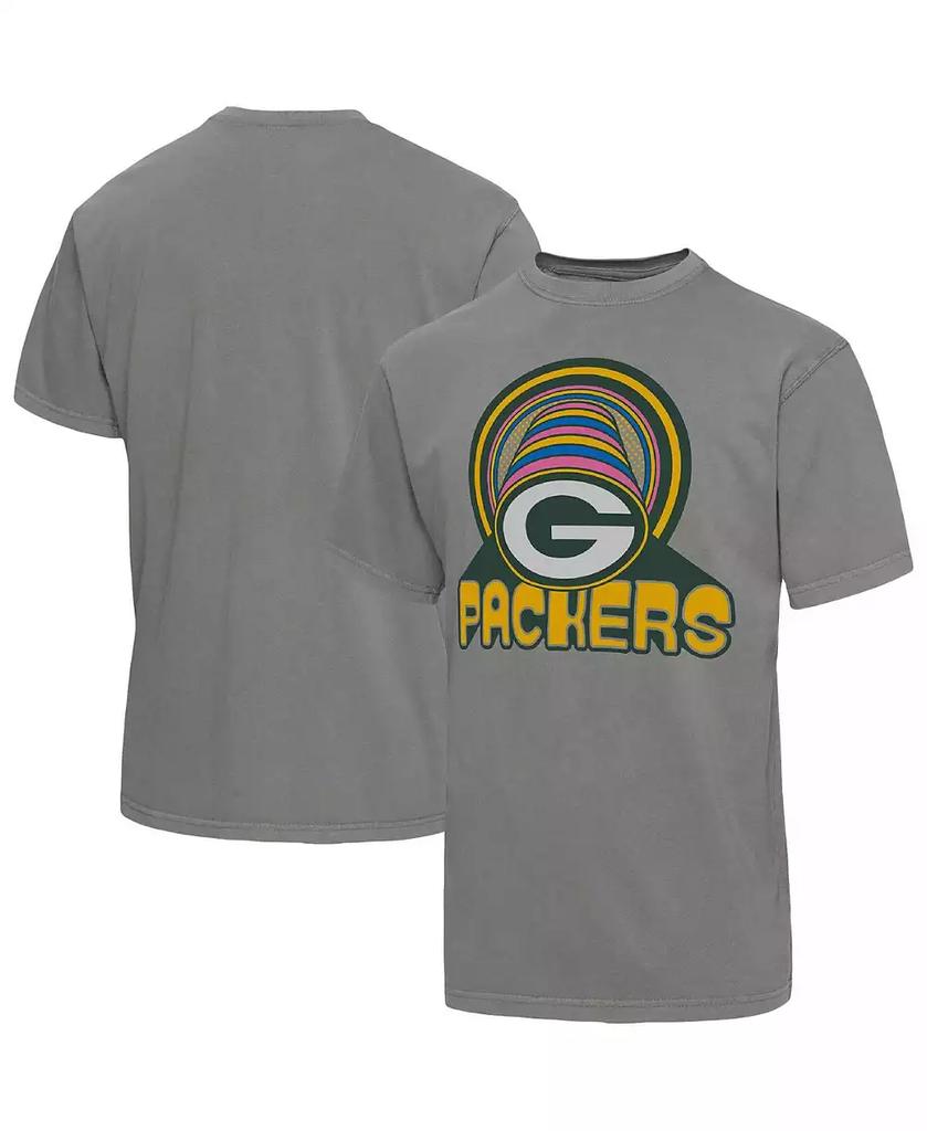 Junk Food Men's Graphite Green Bay Packers Wonderland Infinity Vibe T-shirt