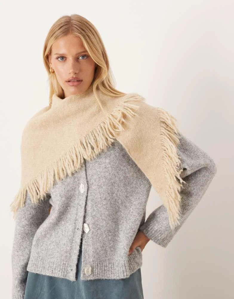 Scarves Asos Shawl Wrap ASOS Weekend Collective Fluffy Scarf With