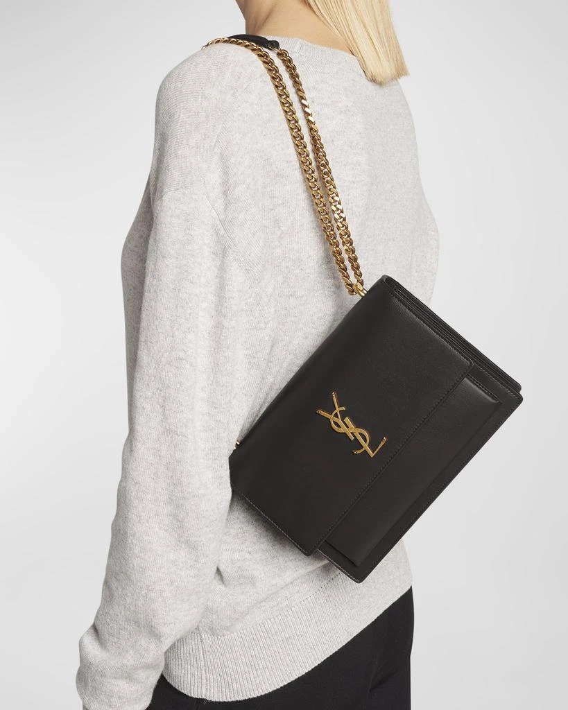 Yves Saint Laurent Sunset Medium YSL Crossbody Bag in Smooth Leather 2