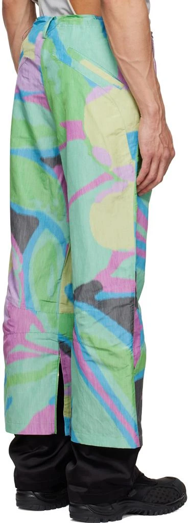 Kiko Kostadinov Green Elio Gaiter Trousers 3