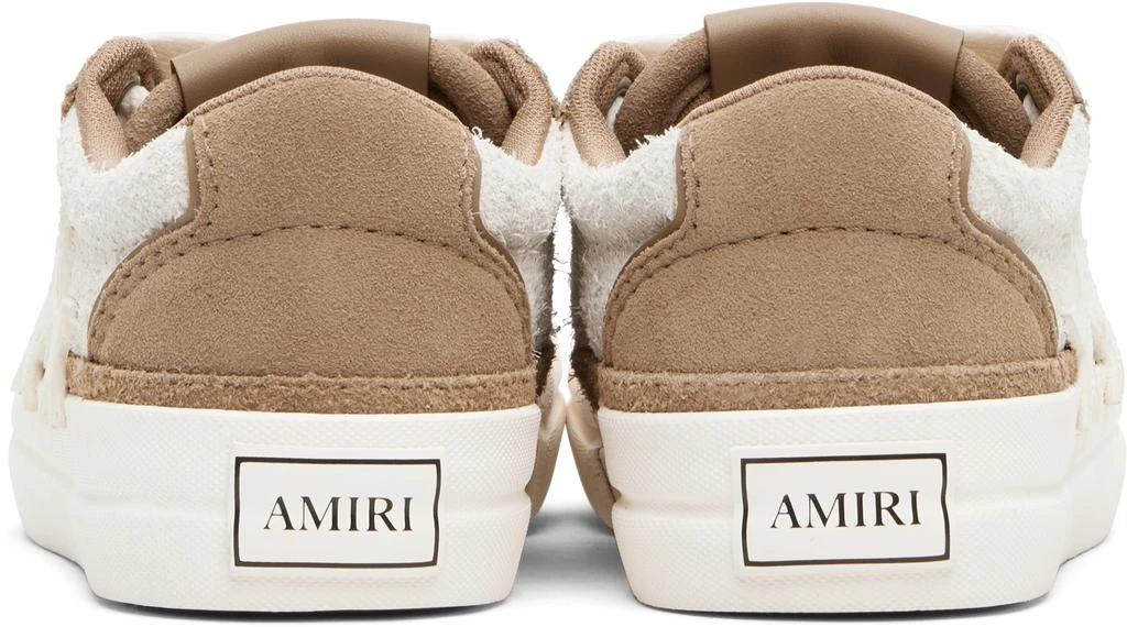 AMIRI Beige Sunset Skate Sneakers 2