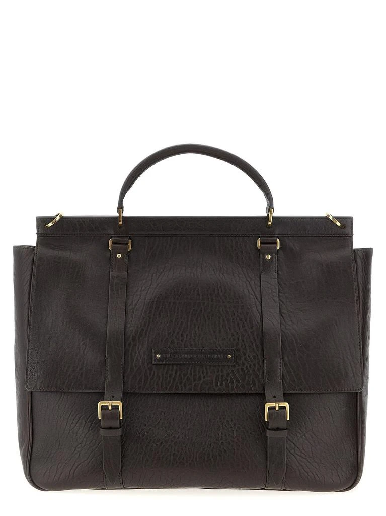 Brunello Cucinelli Brunello Cucinelli Foldover Top Briefcase 1