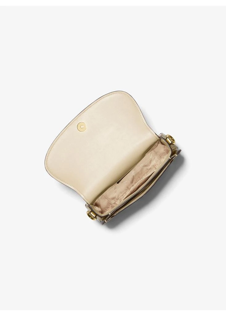 Michael Kors Mila small metallic leather shoulder bag 2