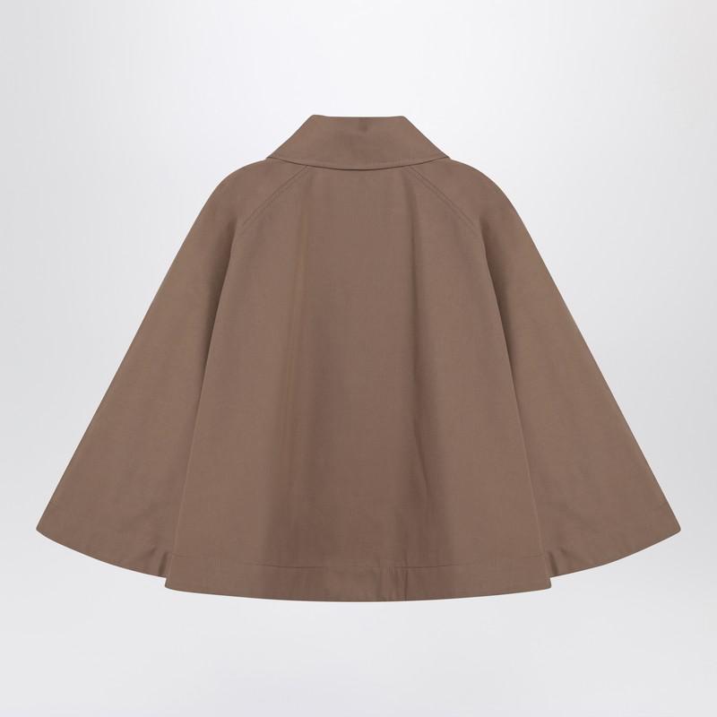 Burberry Burberry Cropped Cape In Blend