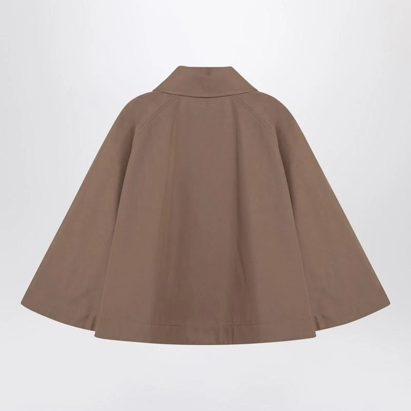 Burberry Burberry Cropped Cape In Blend 2