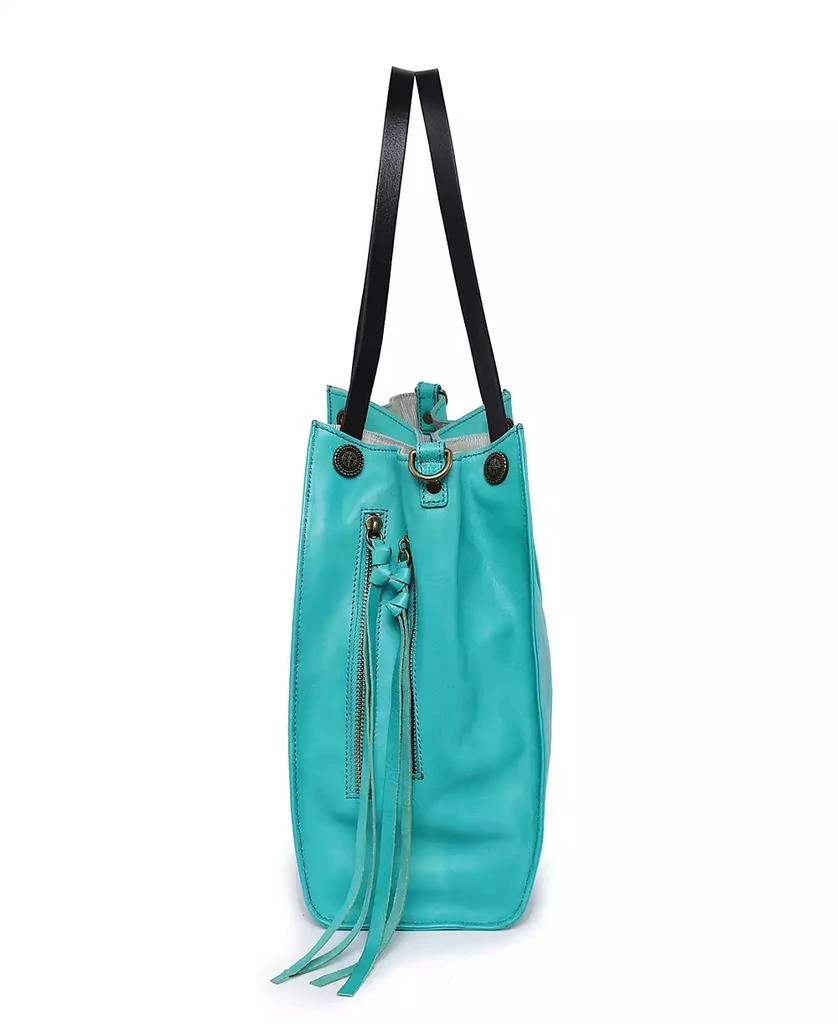 OLD TREND Women's Genuine Leather Daisy Tote Bag 5