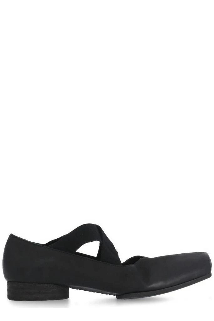Uma Wang Uma Wang Square-Toe Slip-On Ballet Flats from Cettire