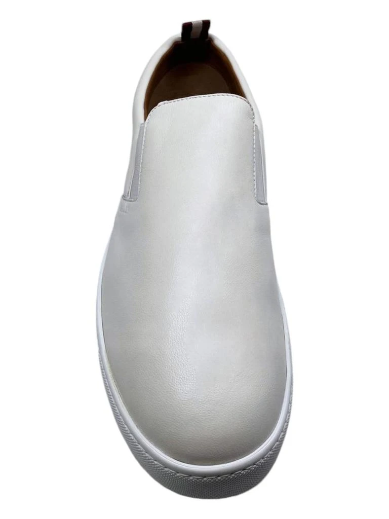 Bally Bently 6230476 Men's White Lamb Nappa Leather Sneakers 3