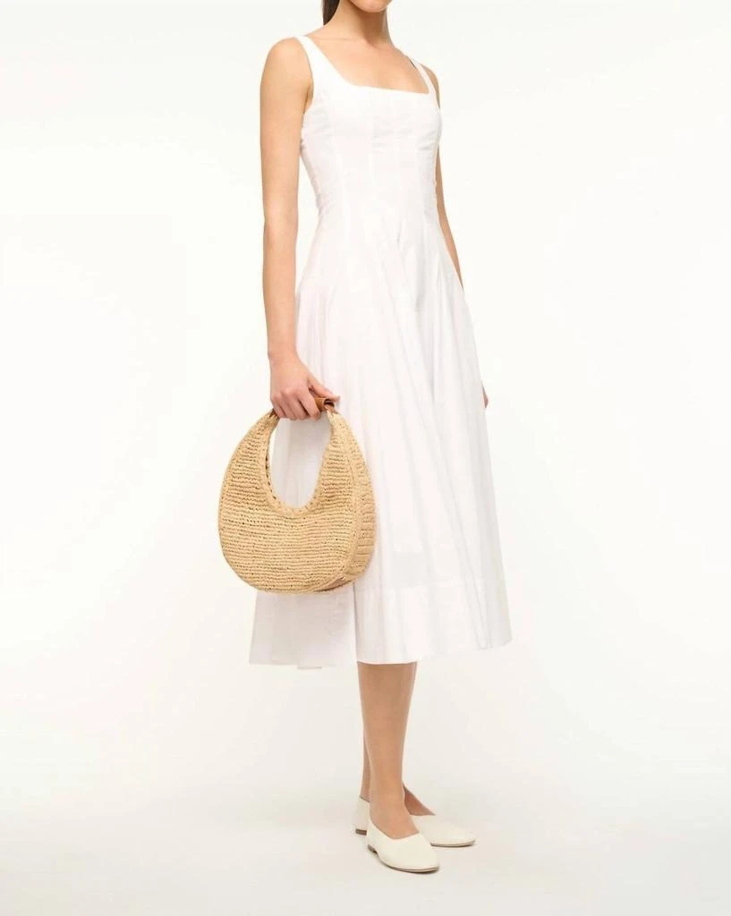 Staud Staud - Moon Raffia Tote 3