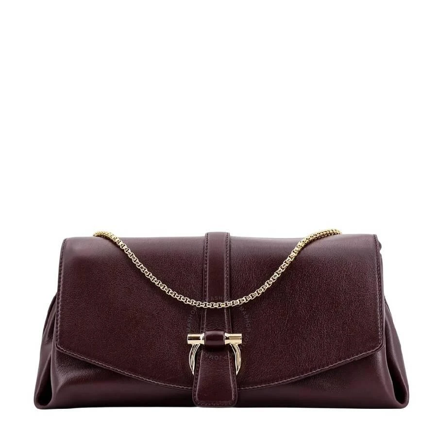 Salvatore Ferragamo Front Flap Chain-Link Shoulder Bag 1