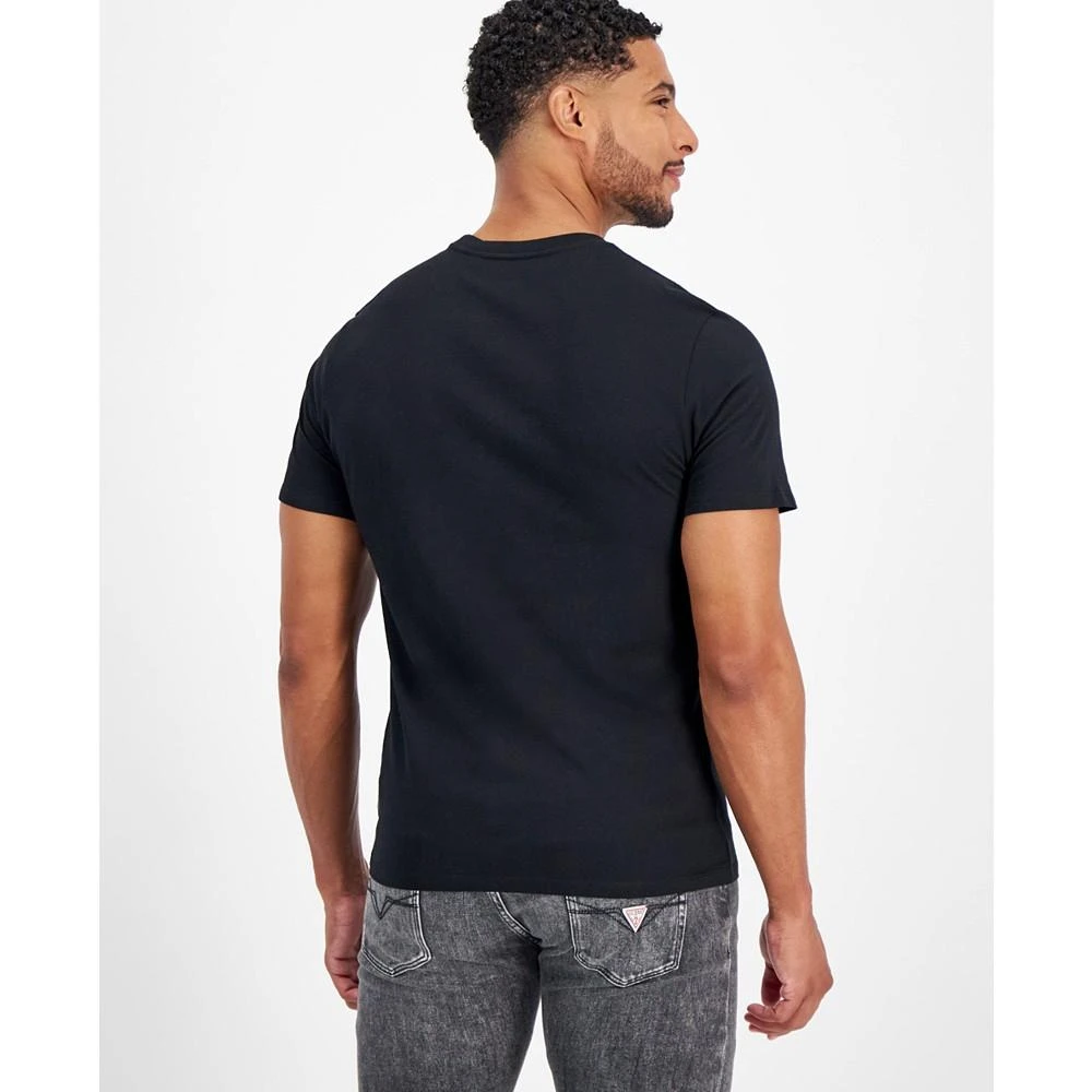 GUESS Men's Palm Tree Logo Graphic T-Shirt 2