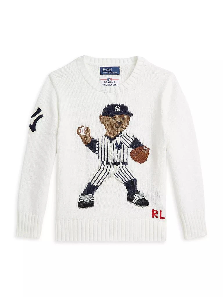 Ralph Lauren Little Boy's & Boy's MLB Yankees Polo Bear Sweater 1