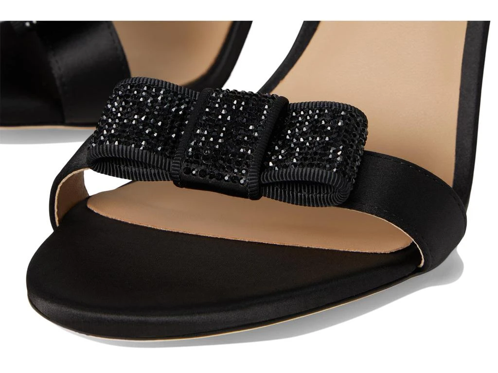 Ralph Lauren Allie Bow-Trim Satin Sandals 6