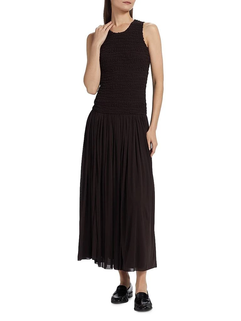 Smocked Drop-Waist Maxi Dress  On Sale Now with Up to 71% Off | Discover  Exclusive Deals & Savings at BeyondStyle  Authentic Jil Sander  women's|Women's|women's apparel|crewneck|a-line|dresses|sleeveless|premier|solid|floor-length|pleated  with Limited ...
