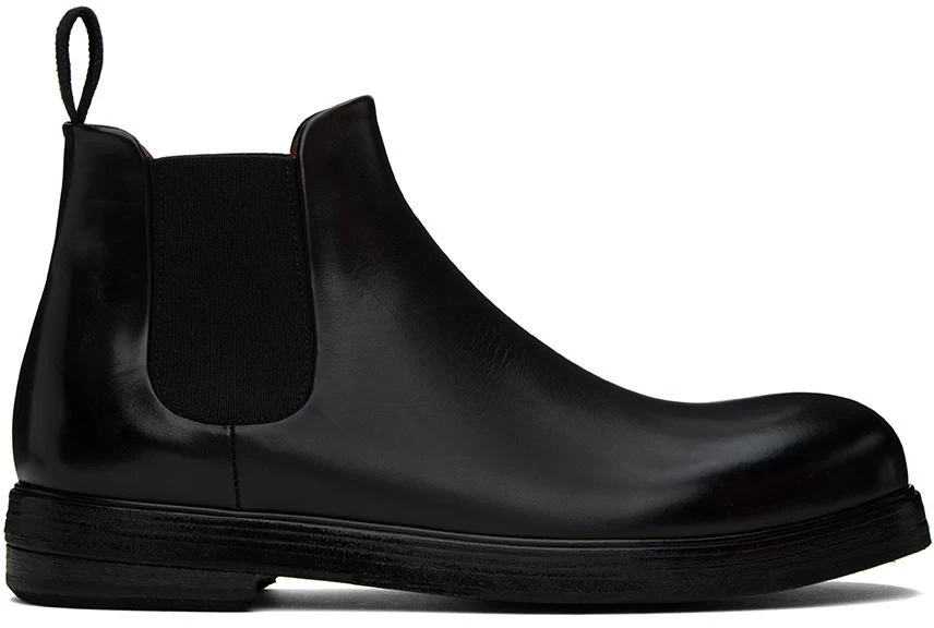 Marsèll Black Zucca Zeppa Boots