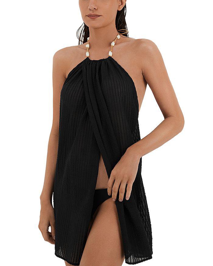 Vix Swimwear Cloe Halter Mini Dress Cover Up