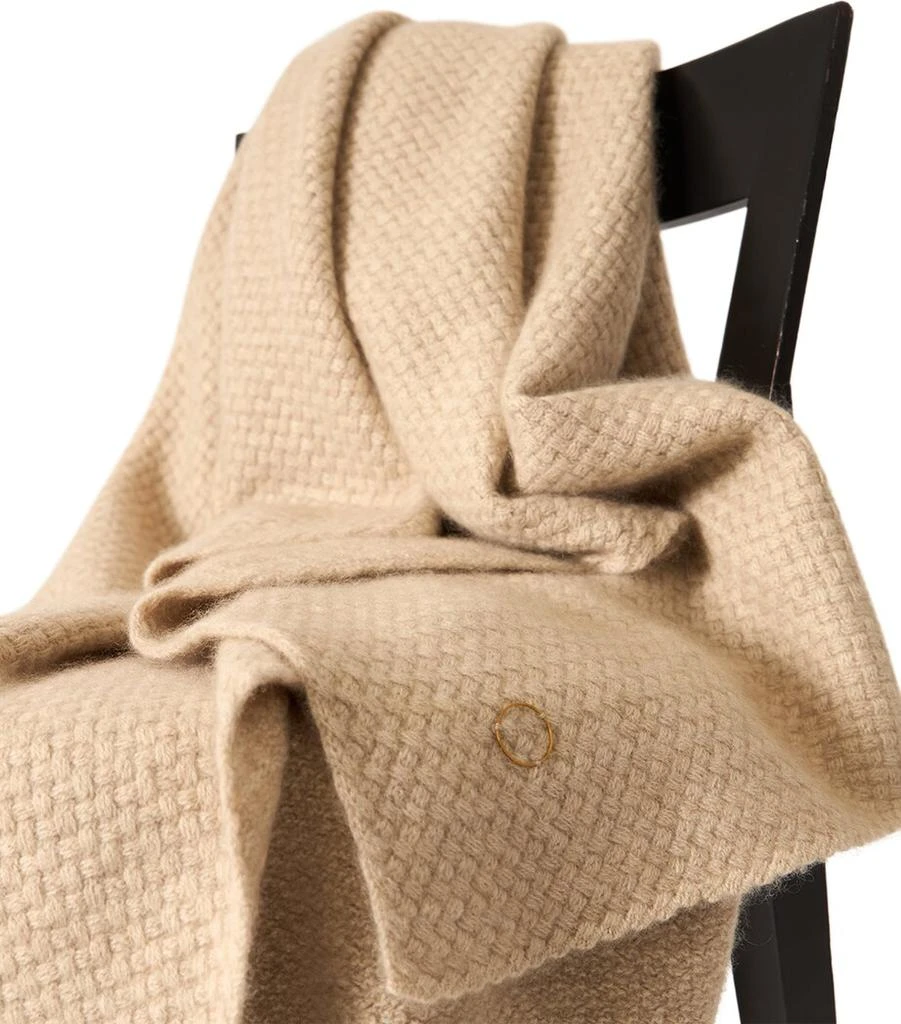 Oyuna Cashmere Maple Throw (180cm x 120cm) 4