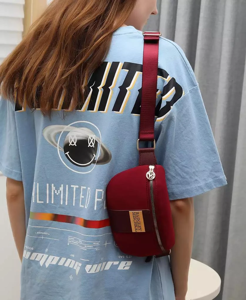 Badgley Mischka Sage Women
s Scuba Belt Bag Fanny Pack 4