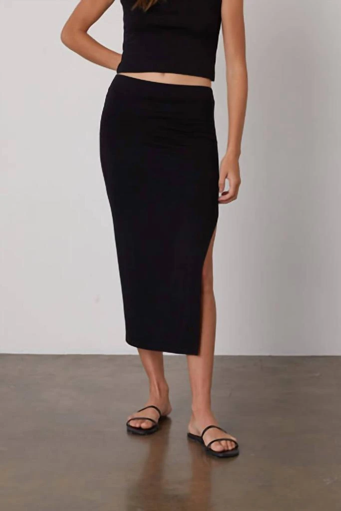 Velvet by Graham & Spencer Velvet By Graham & Spencer - Ella Midi Skirt 2