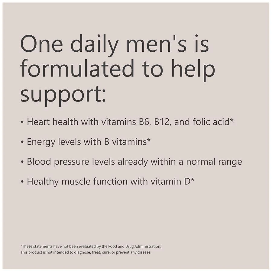 Walgreens One Daily Men's Multivitamin Tablets (200 days) 8