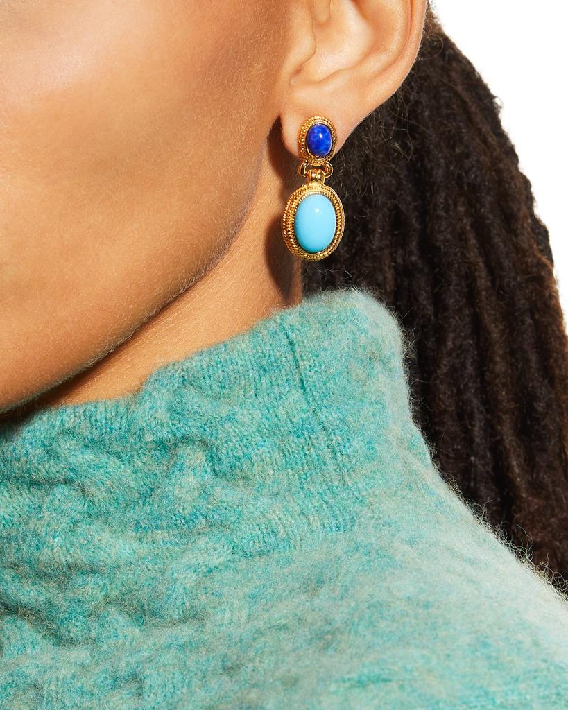 BEN-AMUN Multi Blue Drop Earrings