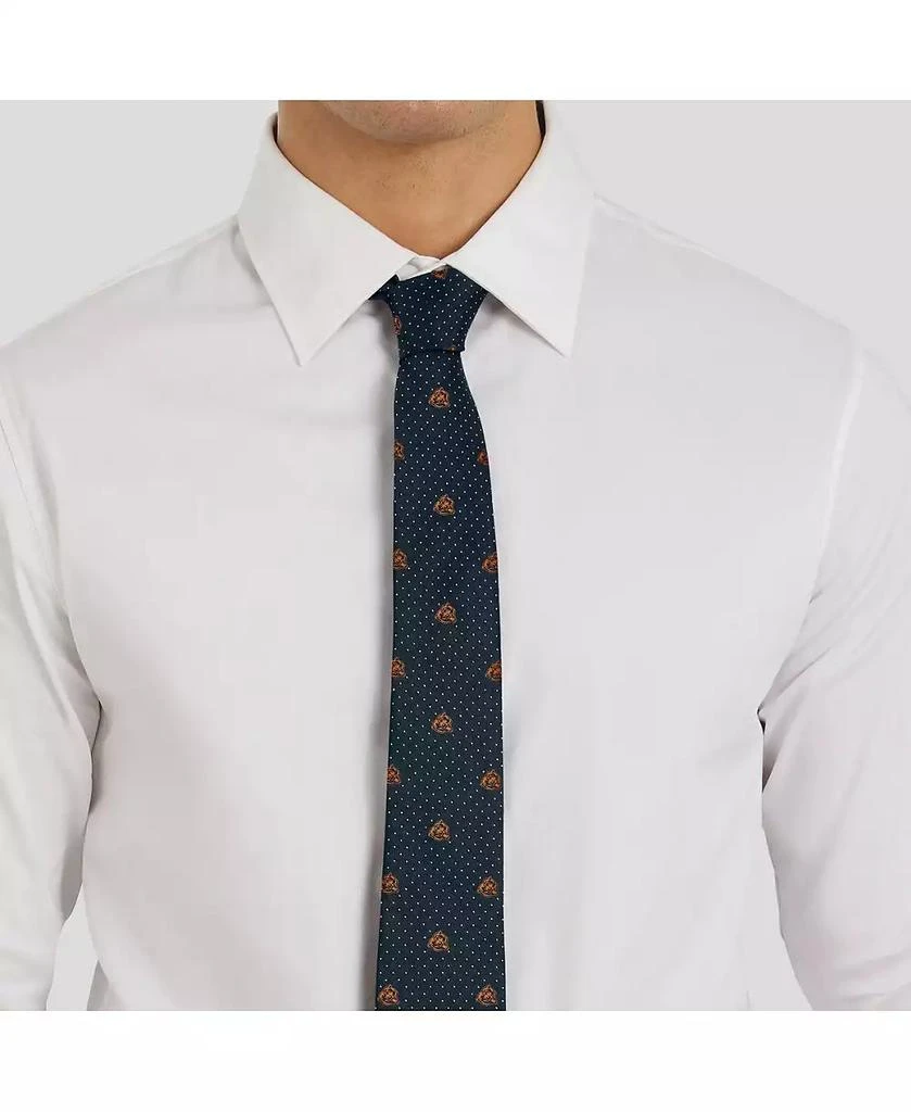 J. Palmer Men's Chicago Bears Game Day Polka Dot Tie 4