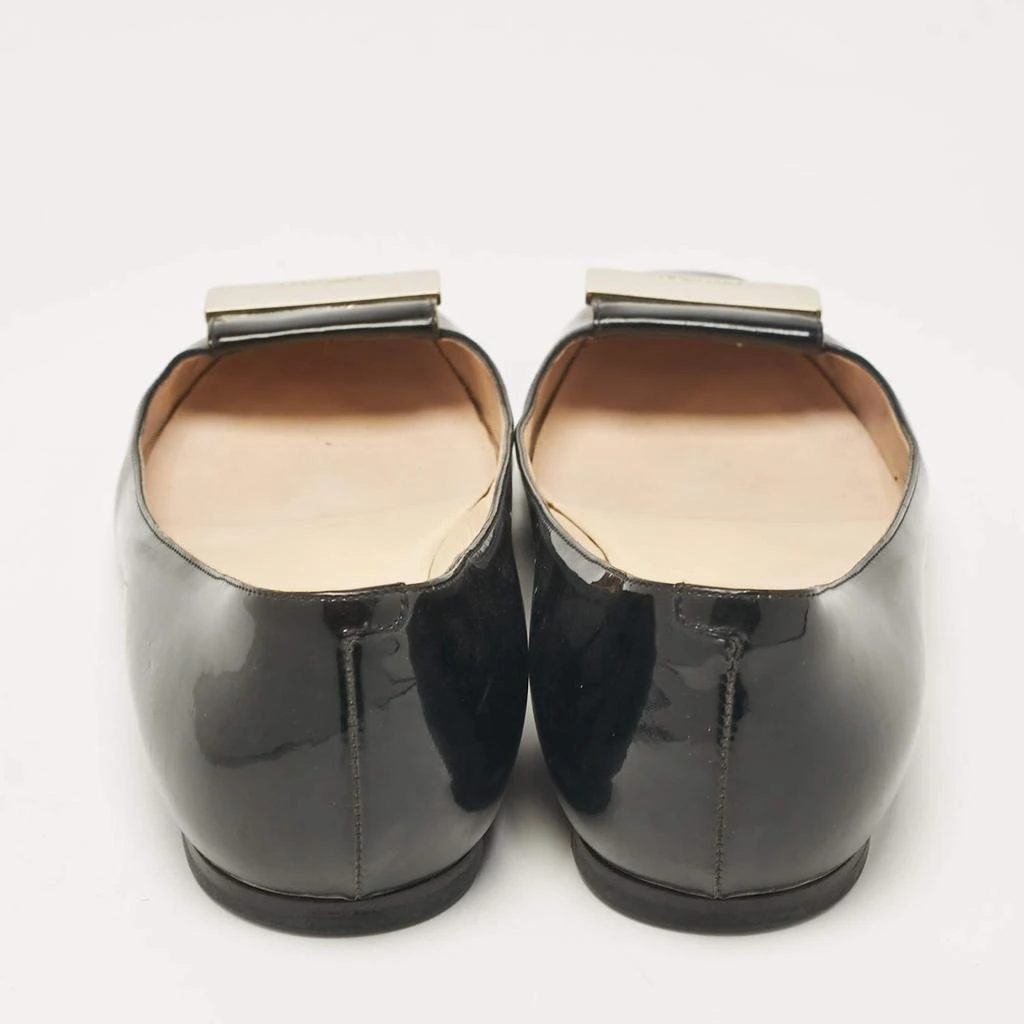 Jimmy Choo Jimmy Choo Black Patent Leather Ballet Flats Size 40 5