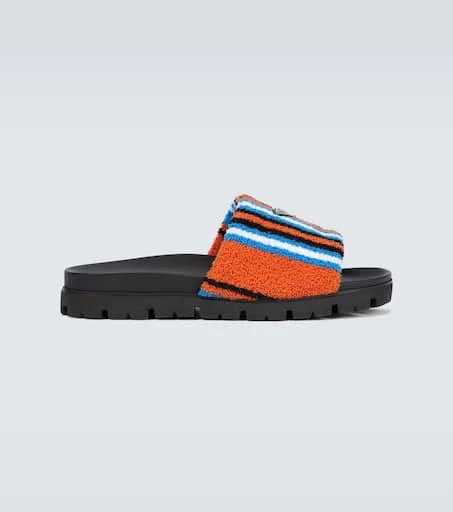 Prada Furry slides 1