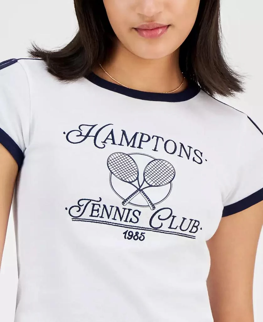 Ultra Flirt Juniors' Crewneck Ringer T-Shirt 4