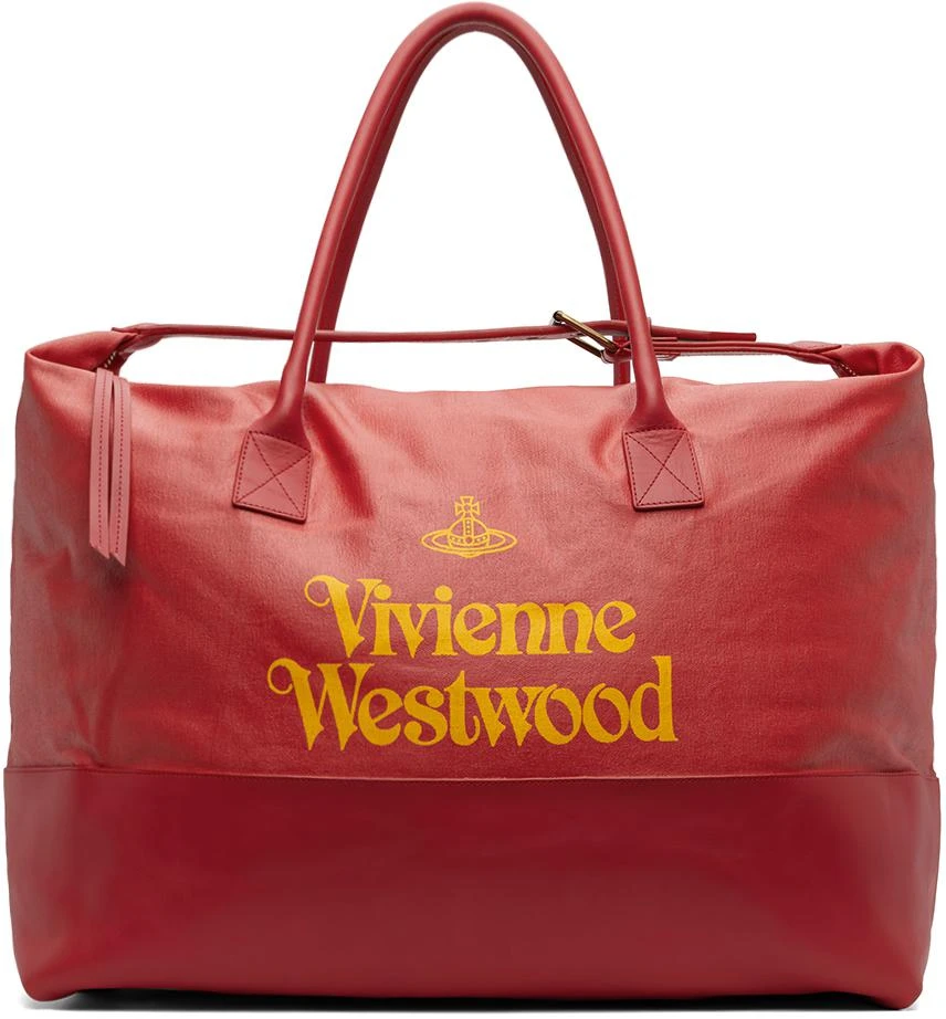 Vivienne Westwood Red Sid Weekender Duffle Bag 1