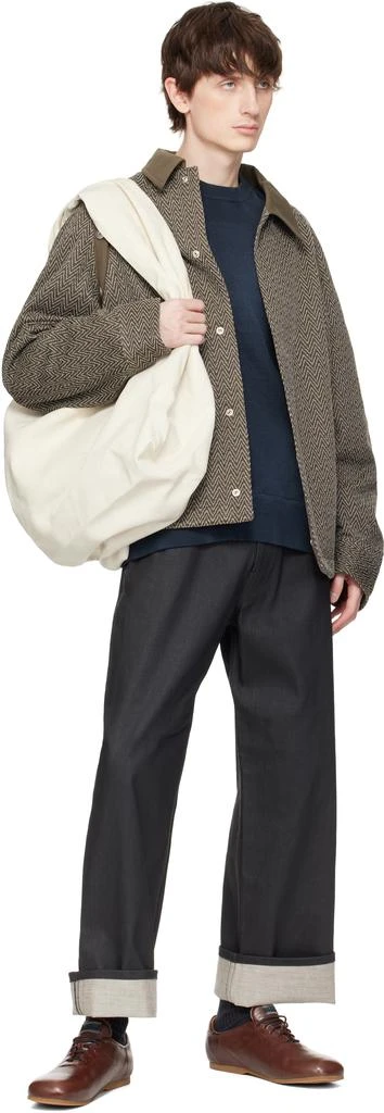 Omar Afridi Off-White Knotted Lidia Tote 4