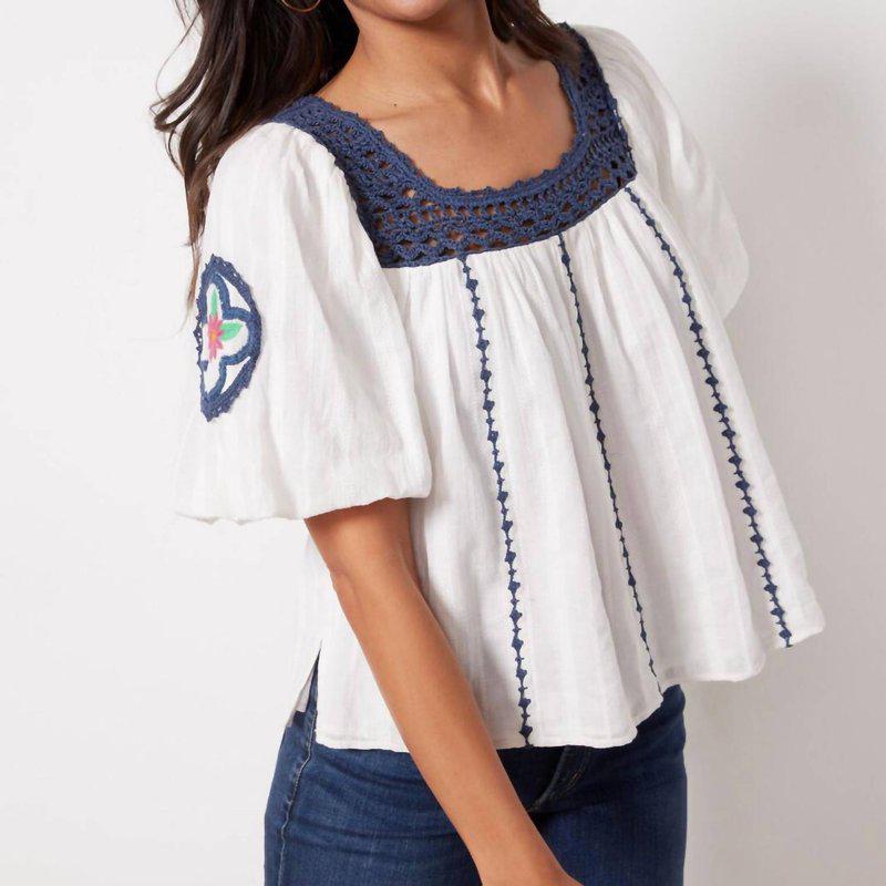 Cleobella Navi Blouse In White