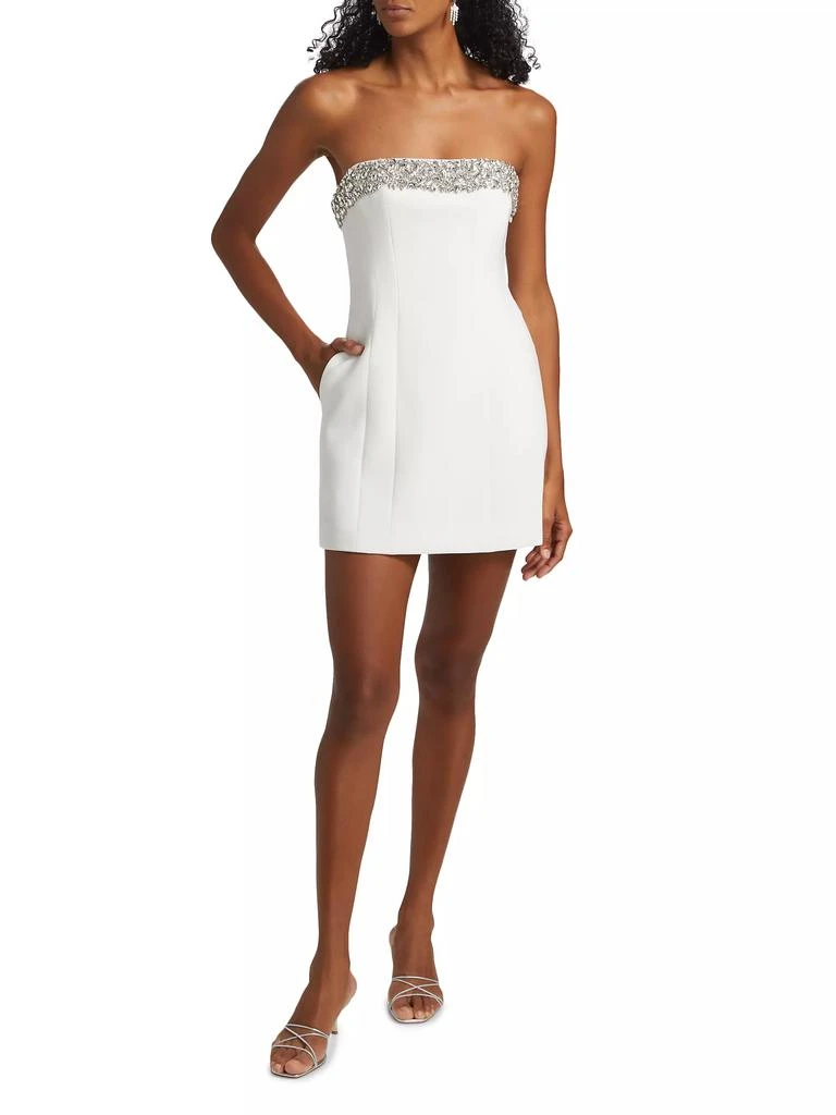 A.L.C. Elsie Embellished Strapless Minidress 2