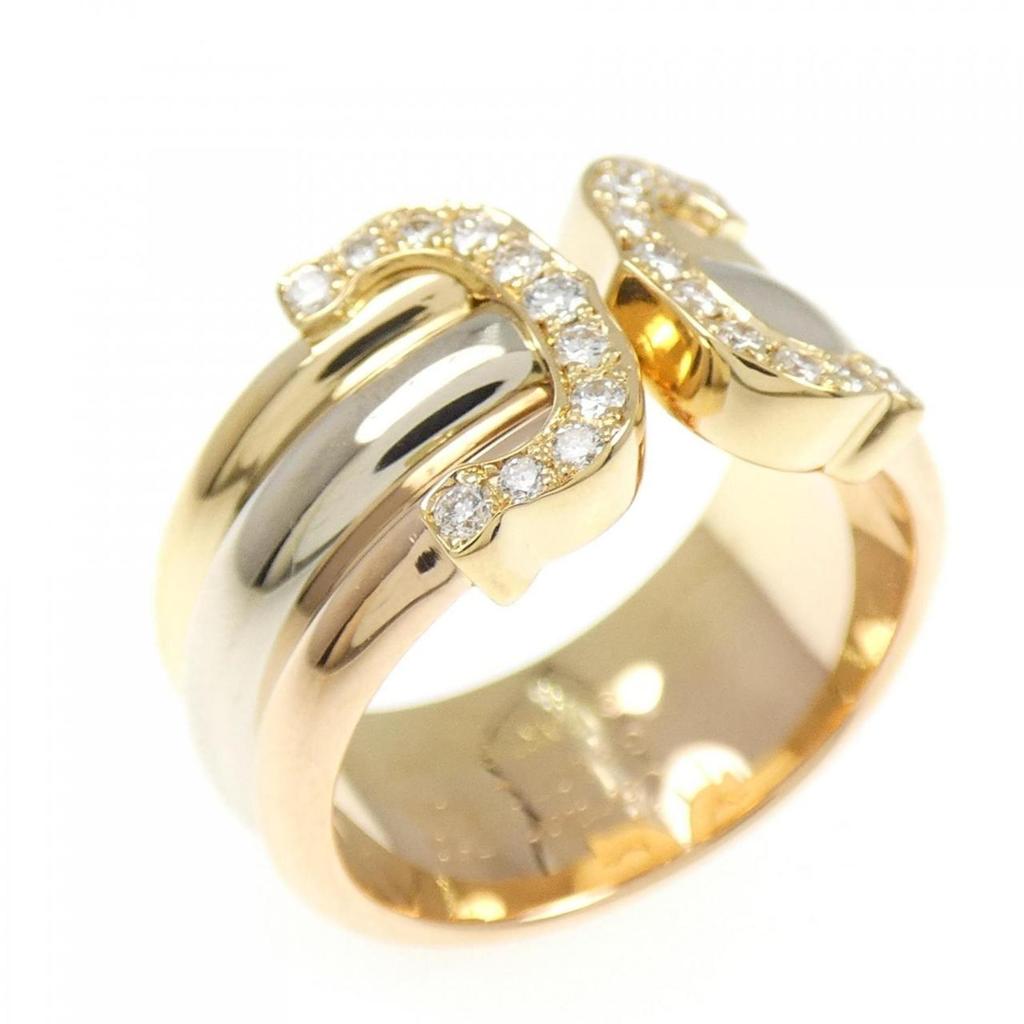 Cartier pink gold (18K) gold (18K) yellow gold (18K) Band Ring (Pre-Owned)
