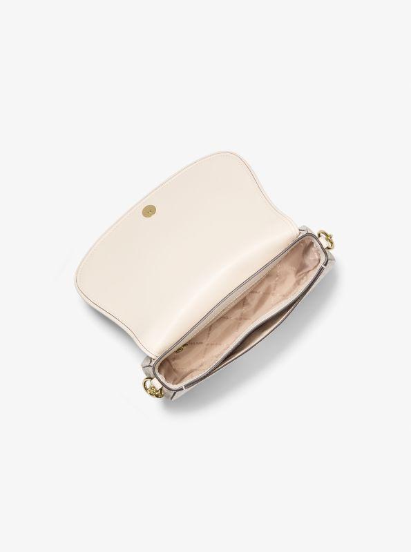 Michael Kors Mila Medium Signature Logo Messenger Bag