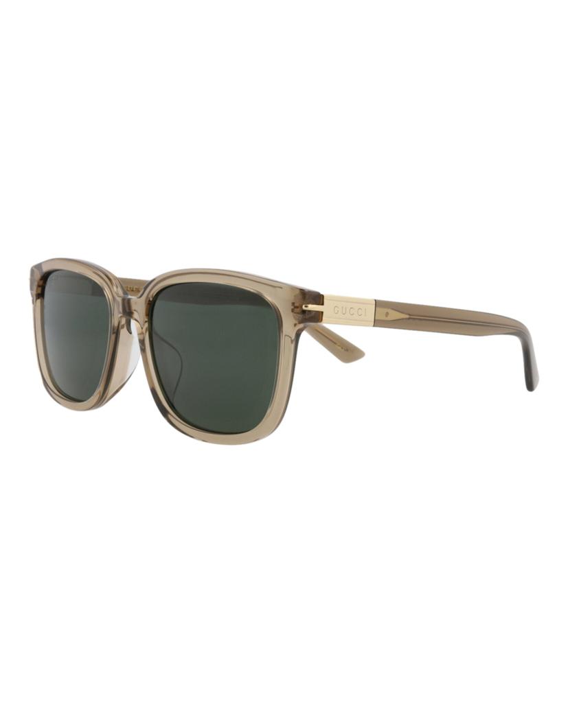 Gucci Square-Frame Recycled Acetate Sunglasses