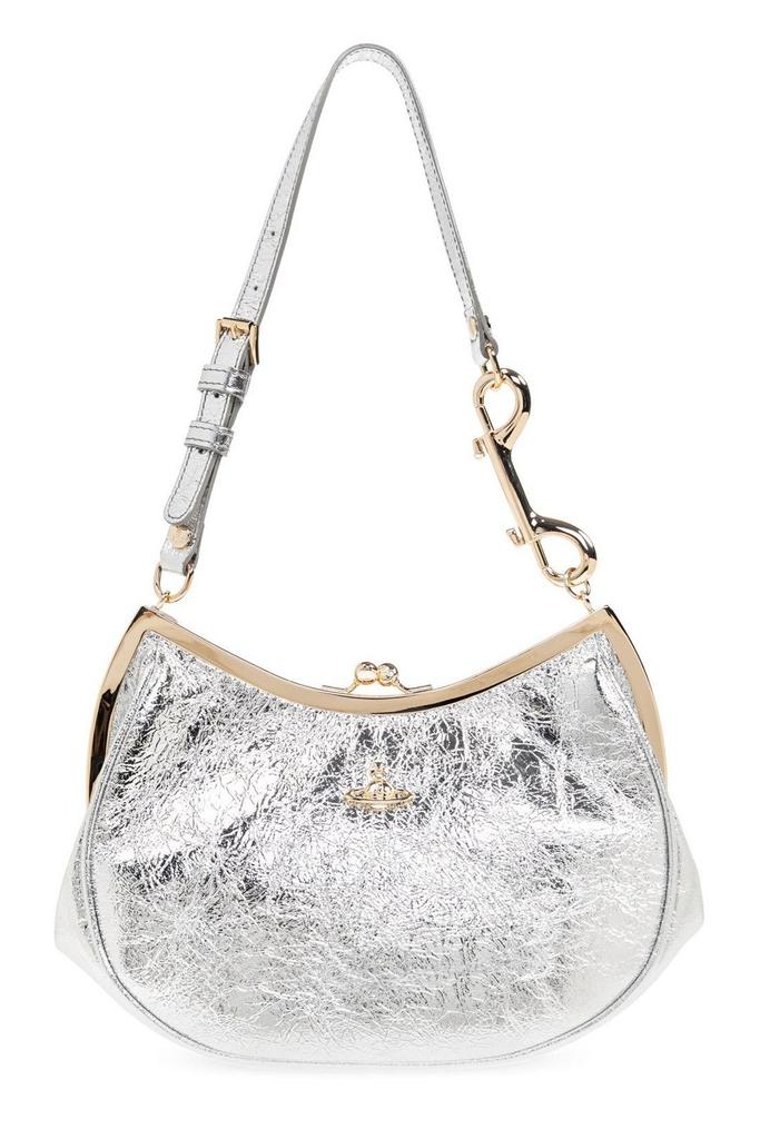 Vivienne Westwood Black Charm Frame Bag - Luggage & Travel