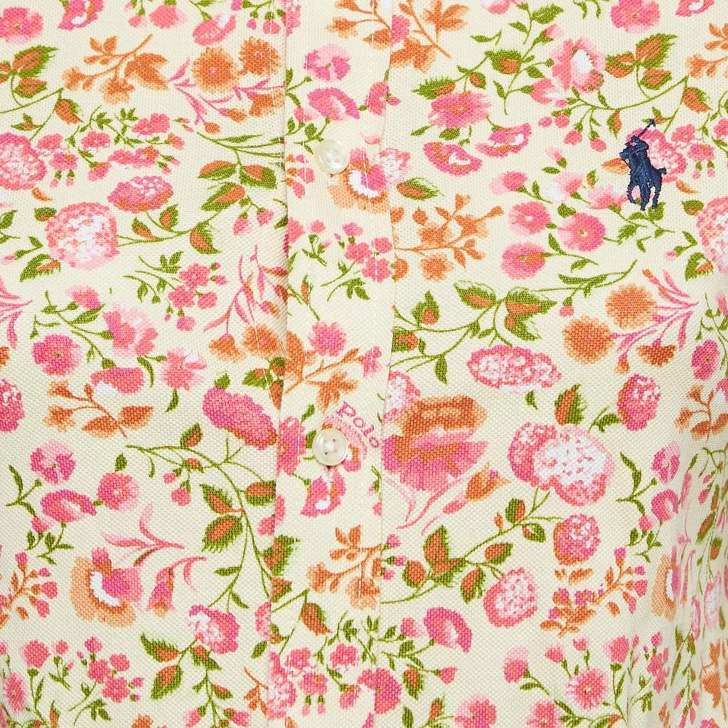 Ralph Lauren Ralph Lauren Multicolor Floral Cotton Knit Long Sleeve Shirt S 3