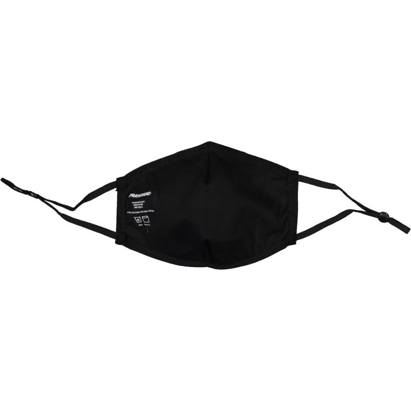 SprayGround Shark logo mask in yellow and brown