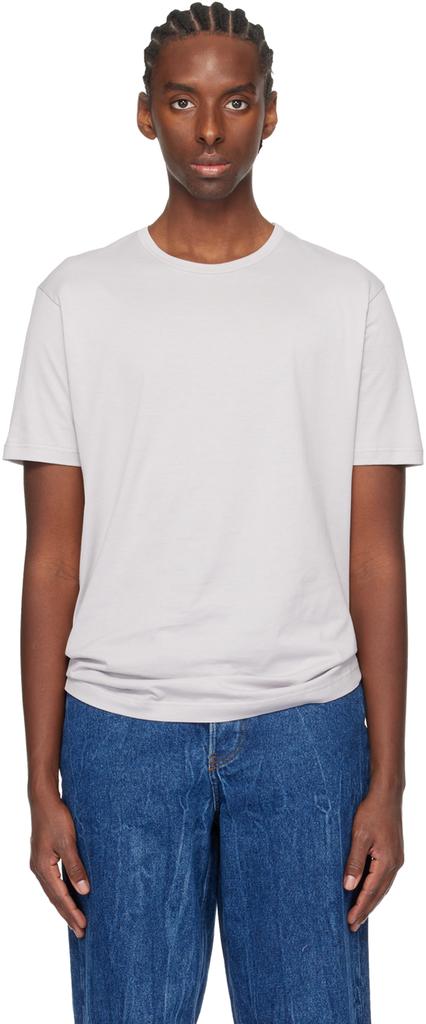 Sunspel Gray Classic T-Shirt