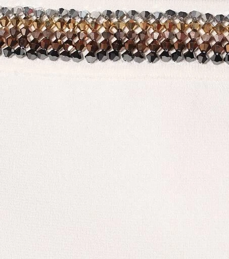 Stella McCartney Embroidered compact-knit top 4