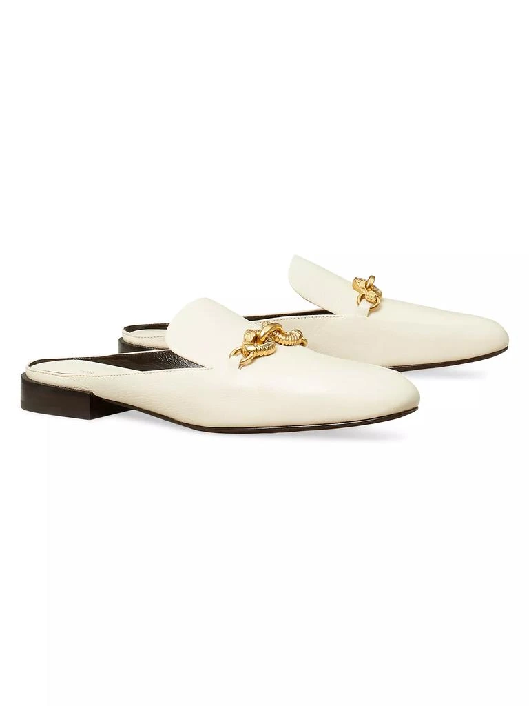 Tory Burch Jessa Leather Backless Loafers 2