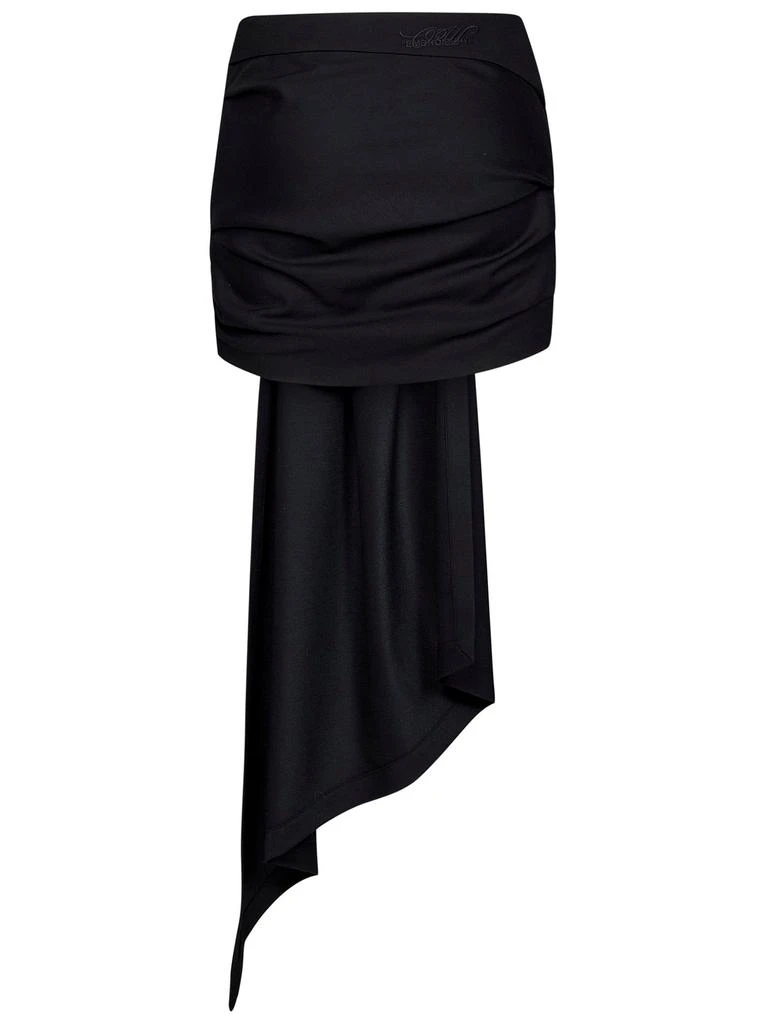 Off-White Off-White Asymmetric Low-Rise Skirt 2