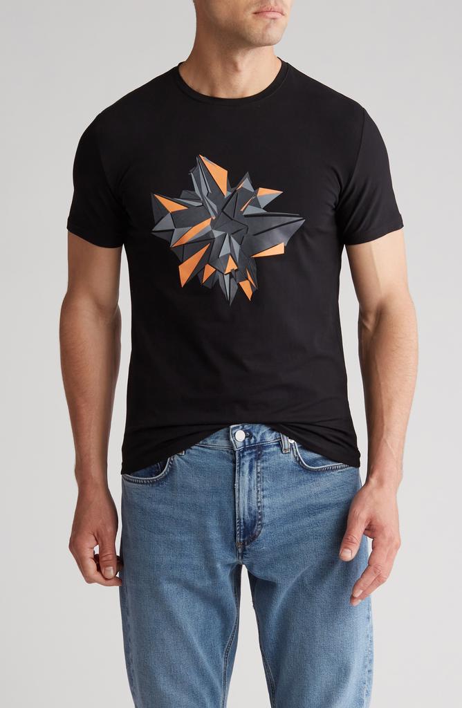 TR Premium 3D Abstract Graphic Print T-Shirt