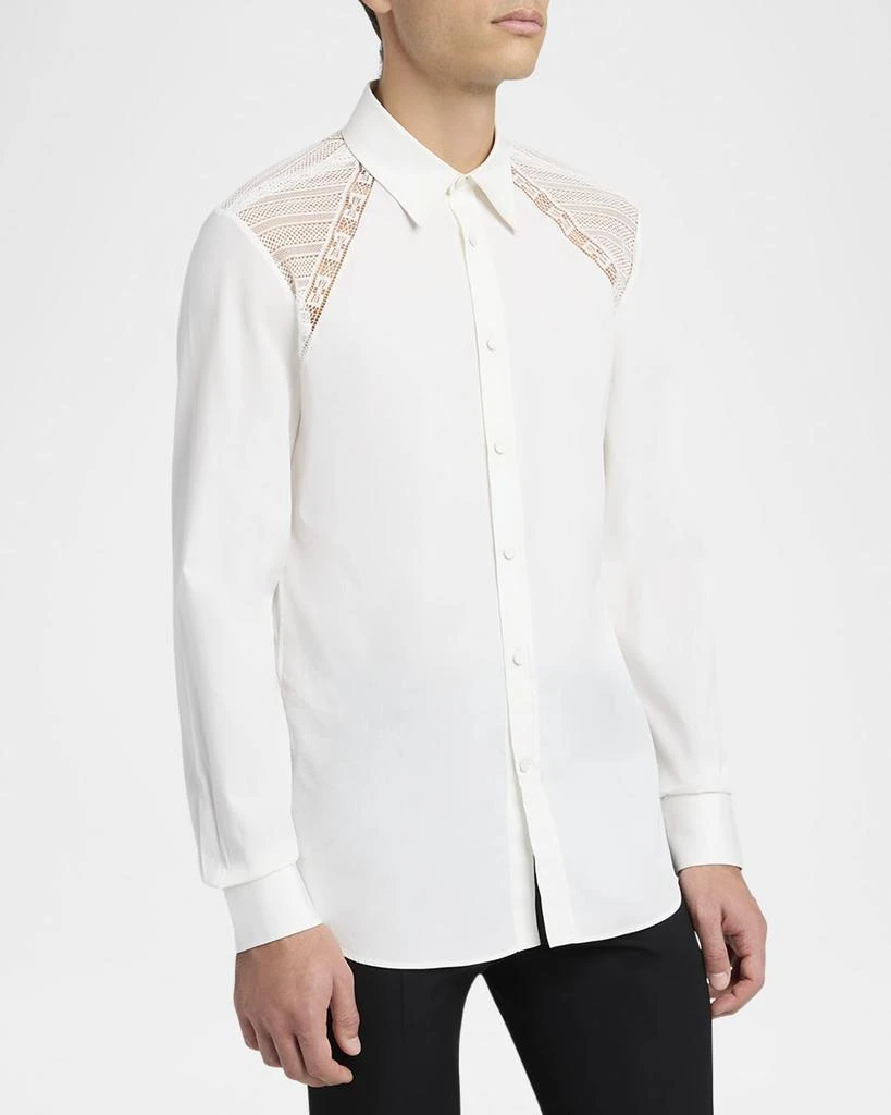 McQueen Men's Lace Harness Shirt 4