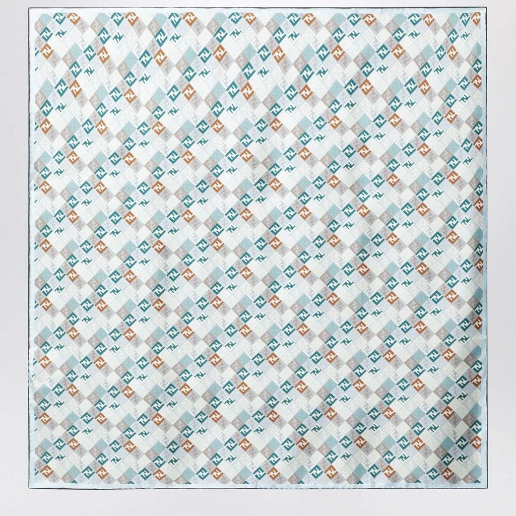Fendi Fendi Monogrammed Square Scarf