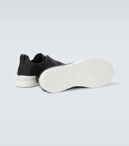 Zegna Triple Stitch leather sneakers 7