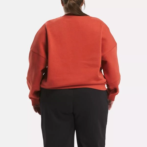Reebok Lux Oversized Crew (Plus Size) 3